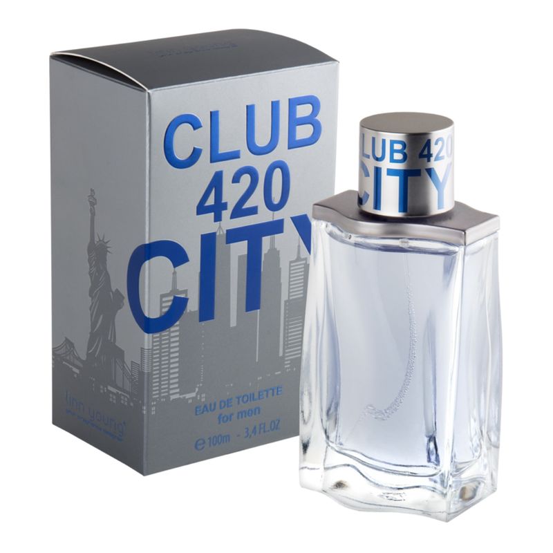 LINN YOUNG - Linn Young Club 420 City Man EDT 100 ml - Turquesa