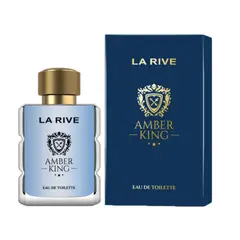 LA RIVE - Amber King EDT 100 ml Hombre - Turquesa