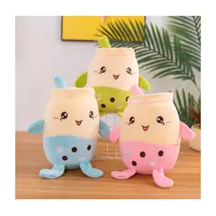 GENERICO - Bonita Almohada Para Peluche De Té Con Leche 25CM Verde