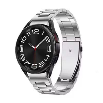 Imagen 2 del producto Correa Acero para Galaxy Watch 6 + Ajustador Plateada