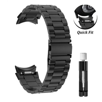 Imagen 2 del producto Correa Acero para Galaxy Watch 6 + Ajustador Negra