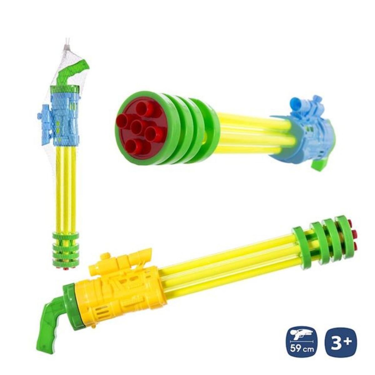 GENERICO - Pistola De Agua Juguete Para Niños 5 Cañones