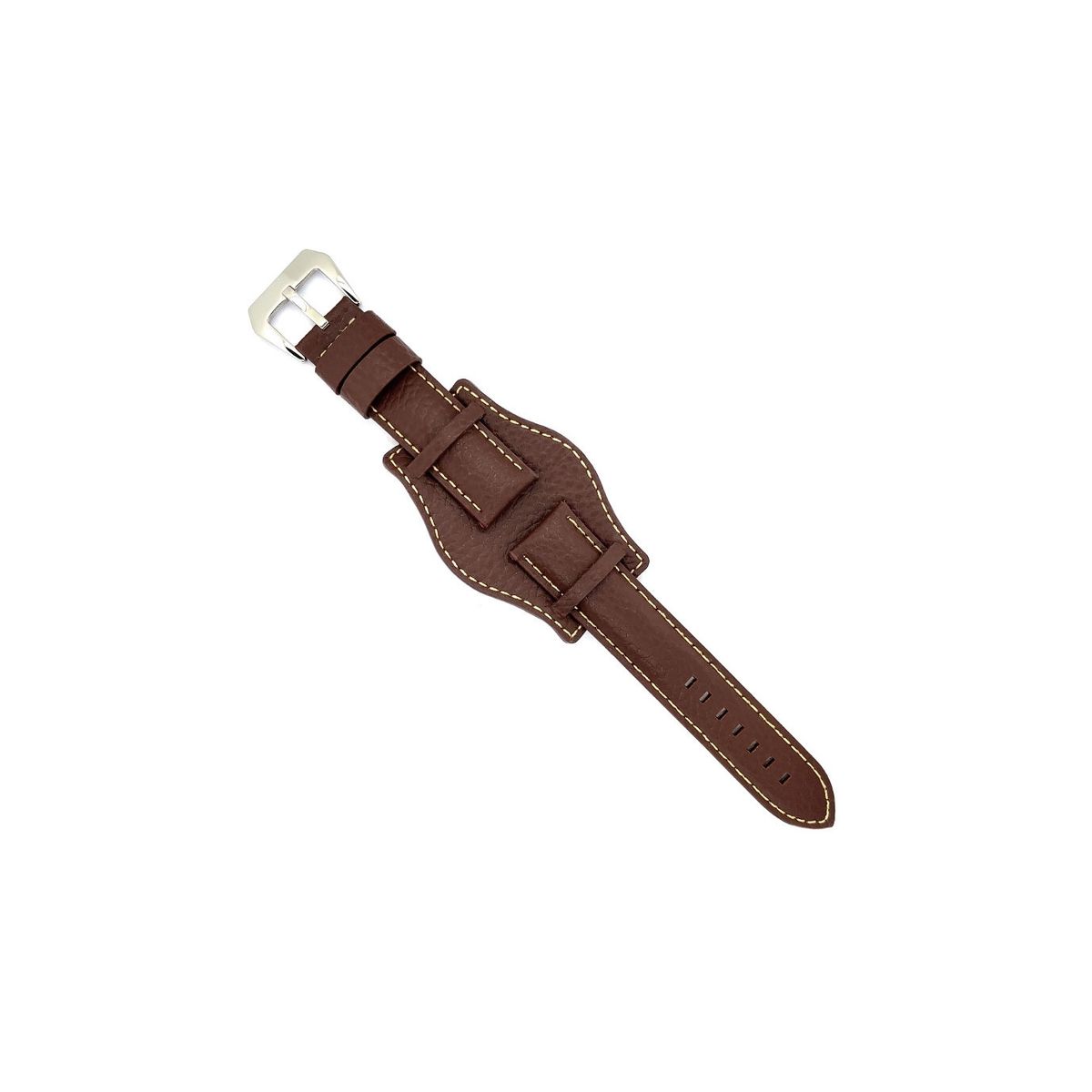 GENERICO - Correa De Reloj Diloy Tipo Bund 22 Mm