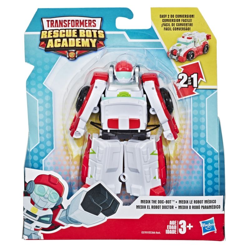 RESCUE BOTS - Figura De Acción Transformers Rescue Bots Medix Ambulance