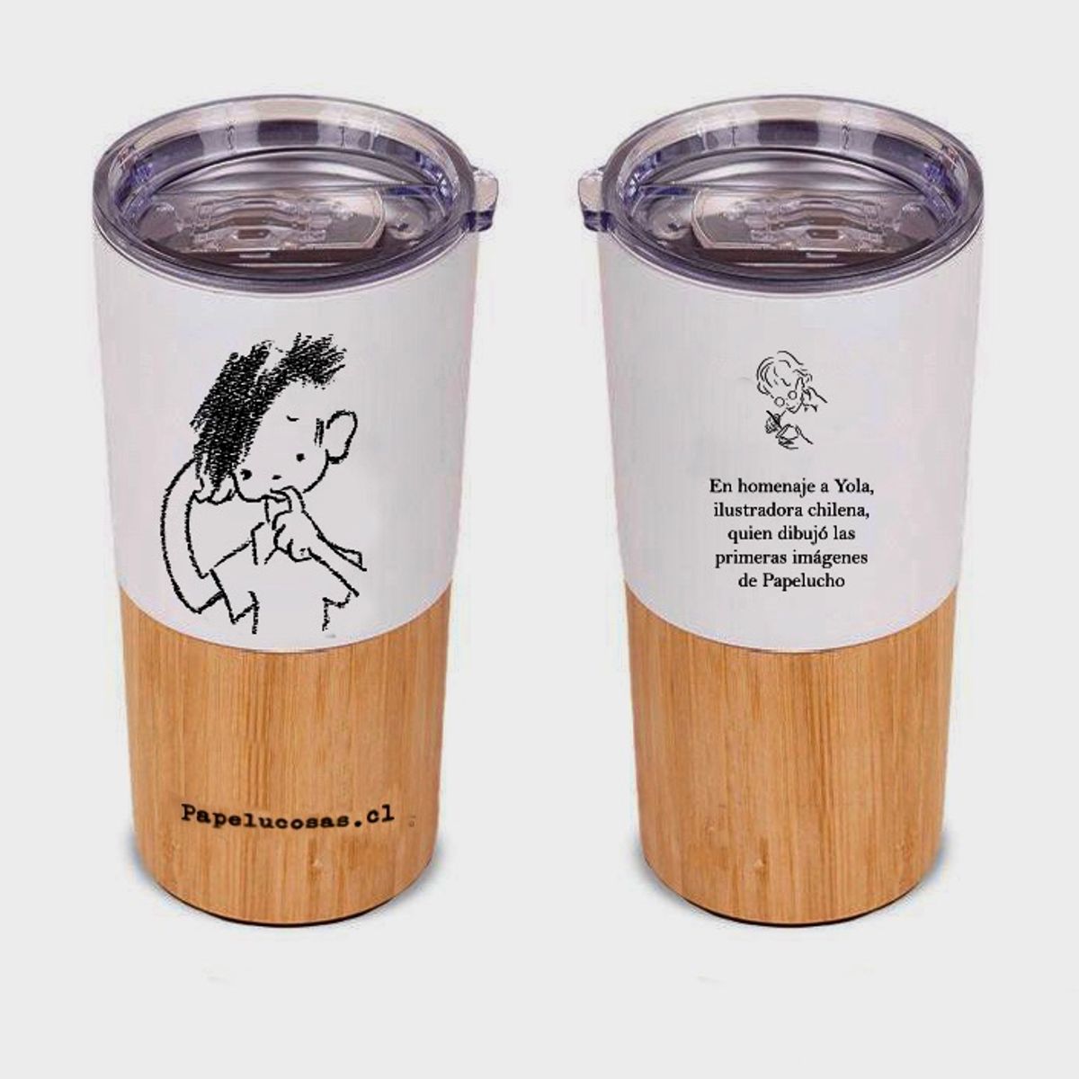 HERENCIA COLCHAGUA - Mug Papelucosas ilustraciones YOLA, Papelucho nº 26