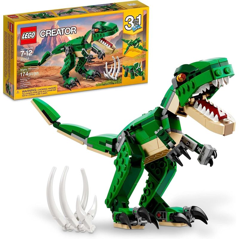 LEGO - Lego Creator 3 En 1 De 174 Piezas - Grandes Dinosaurios