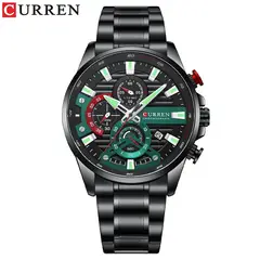 CURREN - Reloj de cuarzo para hombres