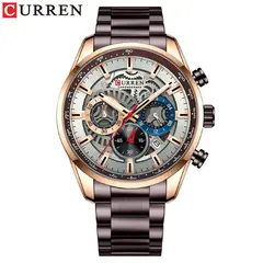 CURREN - Reloj de cuarzo para hombres