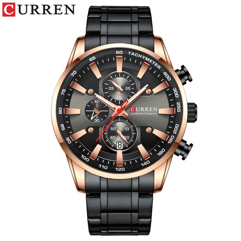 CURREN - Reloj de cuarzo  para hombres