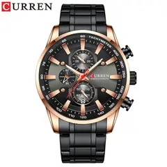 CURREN - Reloj de cuarzo para hombres