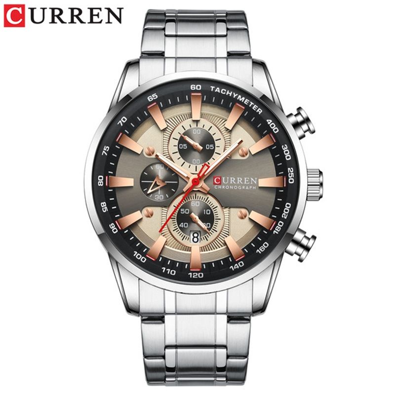 CURREN - Reloj de cuarzo  para hombres