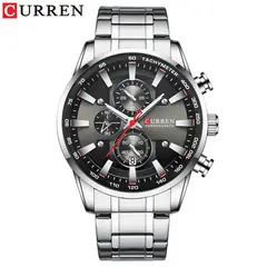CURREN - Reloj de cuarzo para hombres