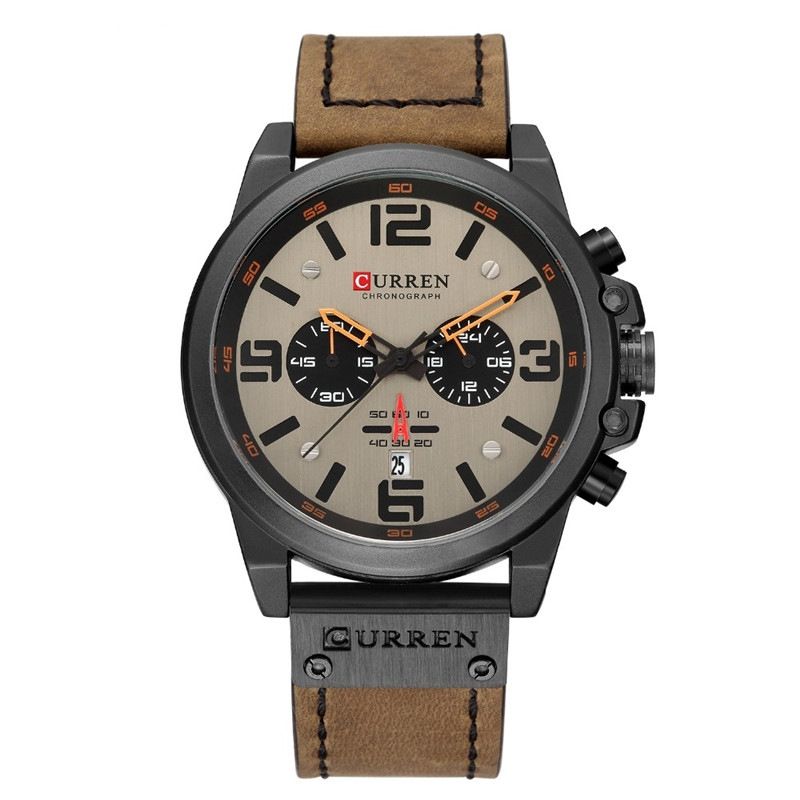 CURREN - Reloj de cuarzo  para hombres