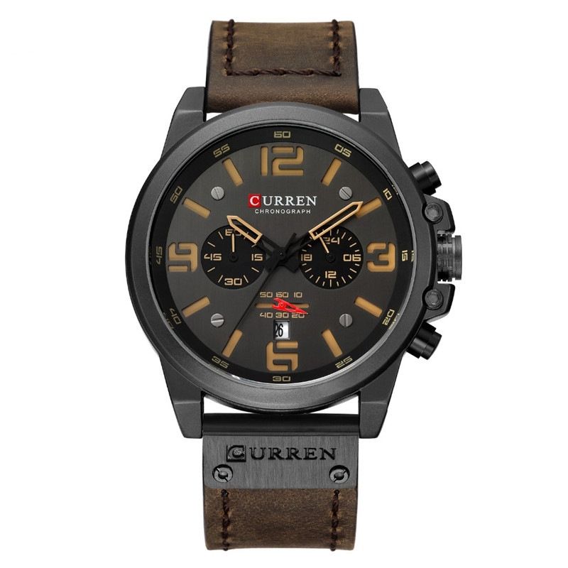 CURREN - Reloj de cuarzo  para hombres