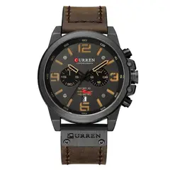 CURREN - Reloj de cuarzo para hombres