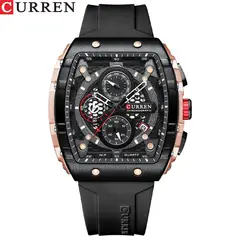 CURREN - Reloj de cuarzo para hombres
