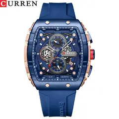 CURREN - Reloj de cuarzo para hombres