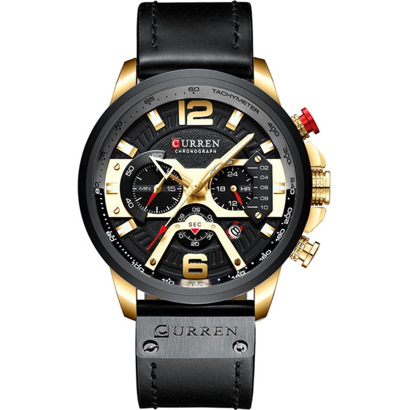 CURREN - Reloj de cuarzo  para hombres