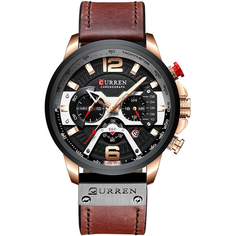CURREN - Reloj de cuarzo  para hombres