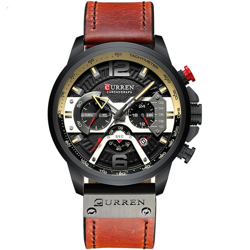 CURREN - Reloj de cuarzo  para hombres