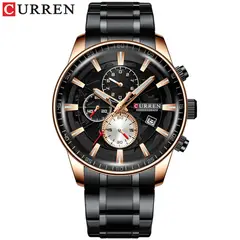 CURREN - Reloj de cuarzo para hombres