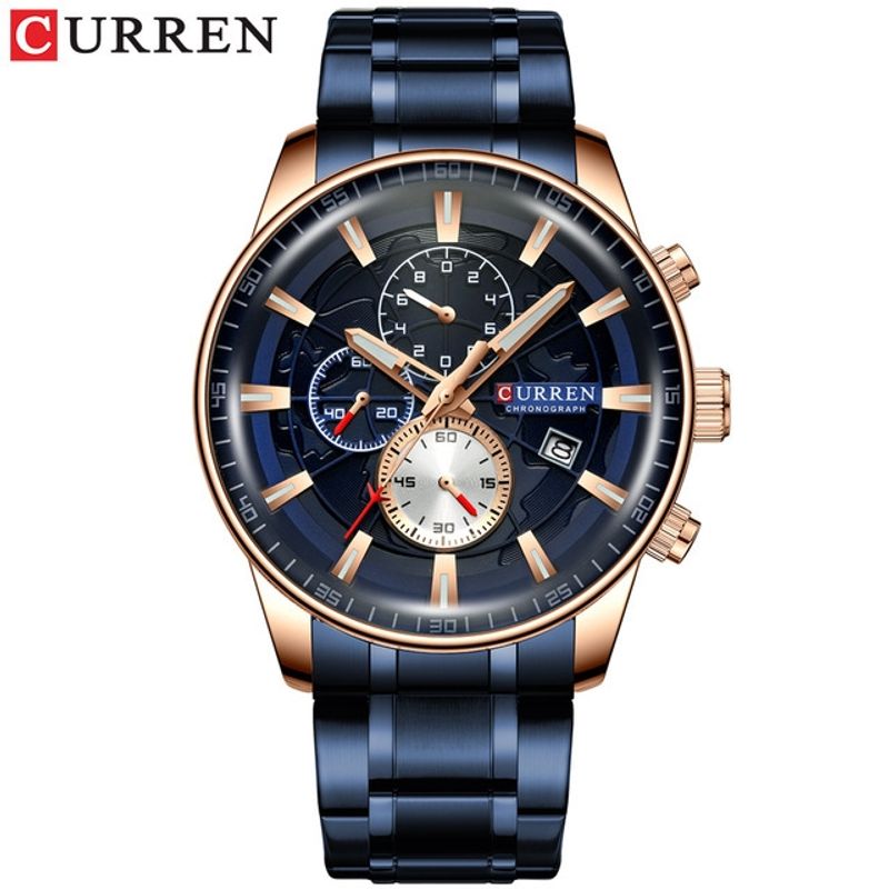 CURREN - Reloj de cuarzo  para hombres
