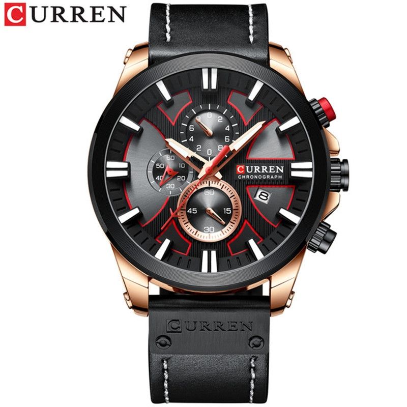 CURREN - Reloj de cuarzo  para hombres