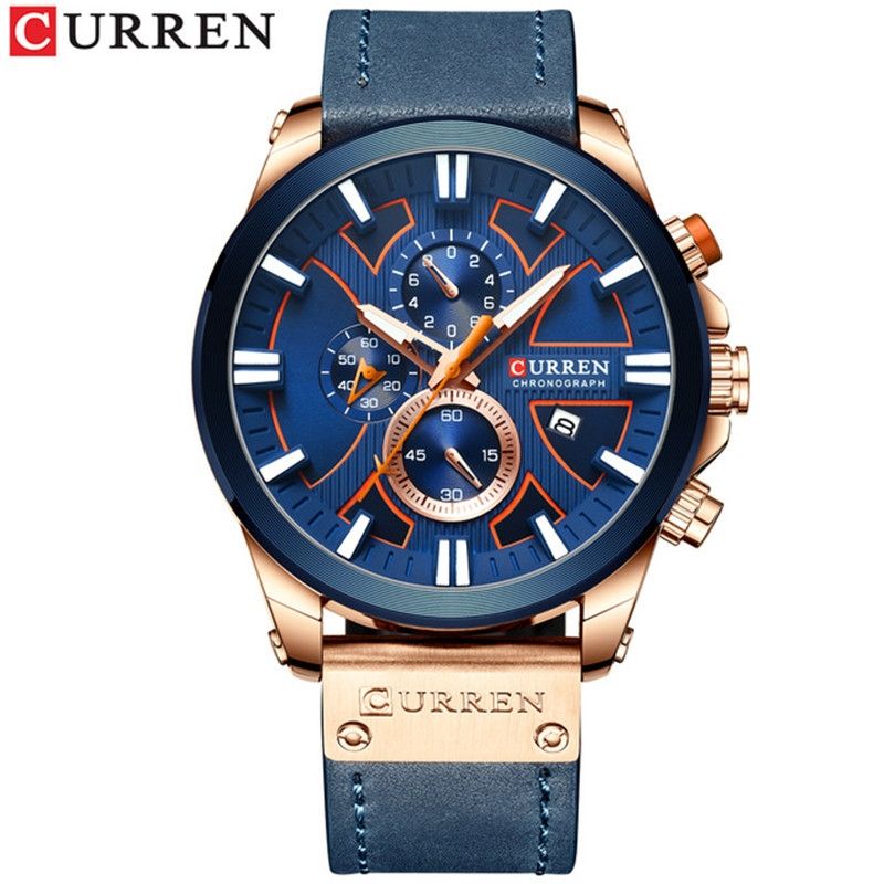CURREN - Reloj de cuarzo  para hombres