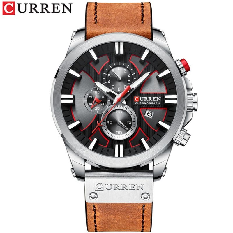 CURREN - Reloj de cuarzo  para hombres