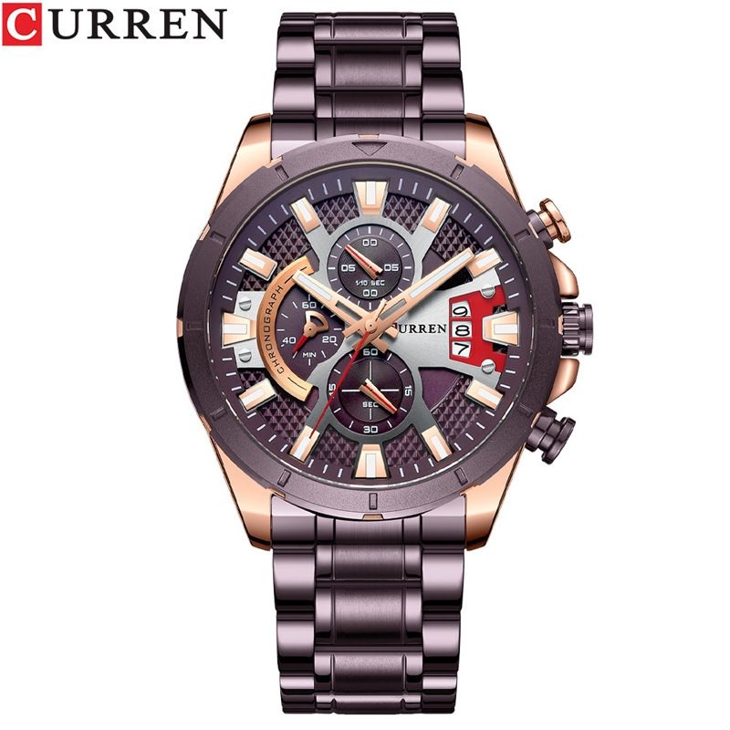CURREN - Reloj de cuarzo  para hombres