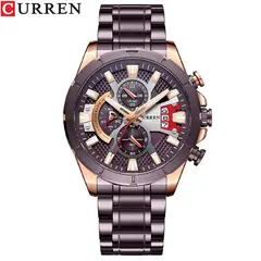 CURREN - Reloj de cuarzo para hombres