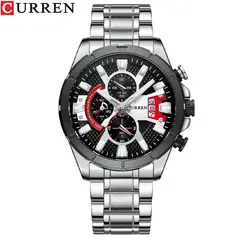 CURREN - Reloj de cuarzo para hombres
