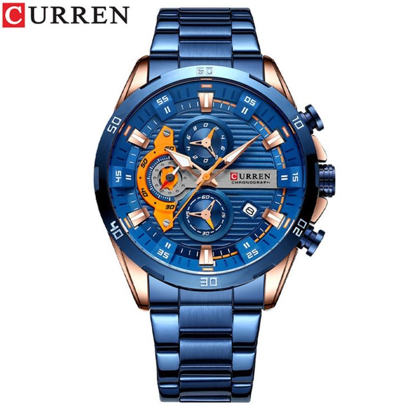 CURREN - Reloj de cuarzo  para hombres