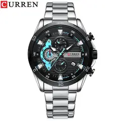 CURREN - Reloj de cuarzo para hombres