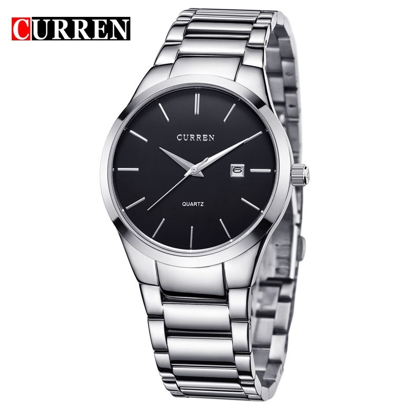 CURREN - Reloj de cuarzo  para hombres