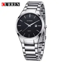 CURREN - Reloj de cuarzo para hombres