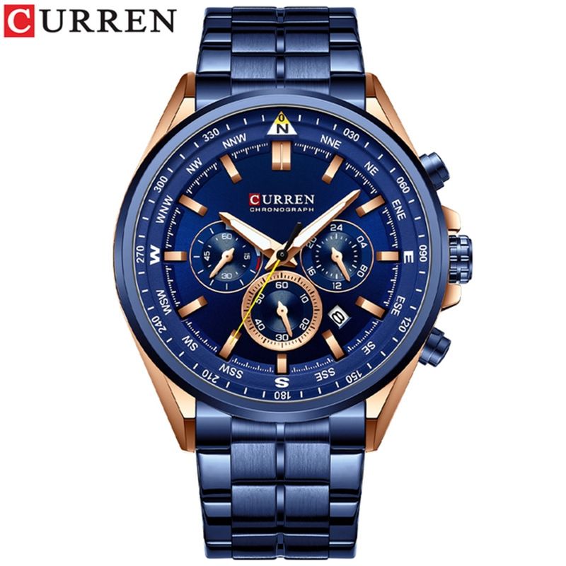 CURREN - Reloj de cuarzo  para hombres
