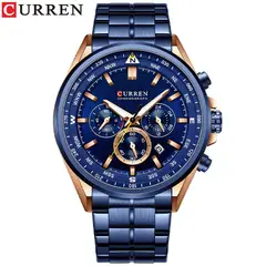 CURREN - Reloj de cuarzo para hombres