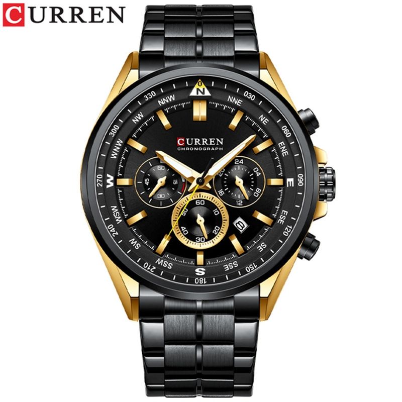 CURREN - Reloj de cuarzo  para hombres