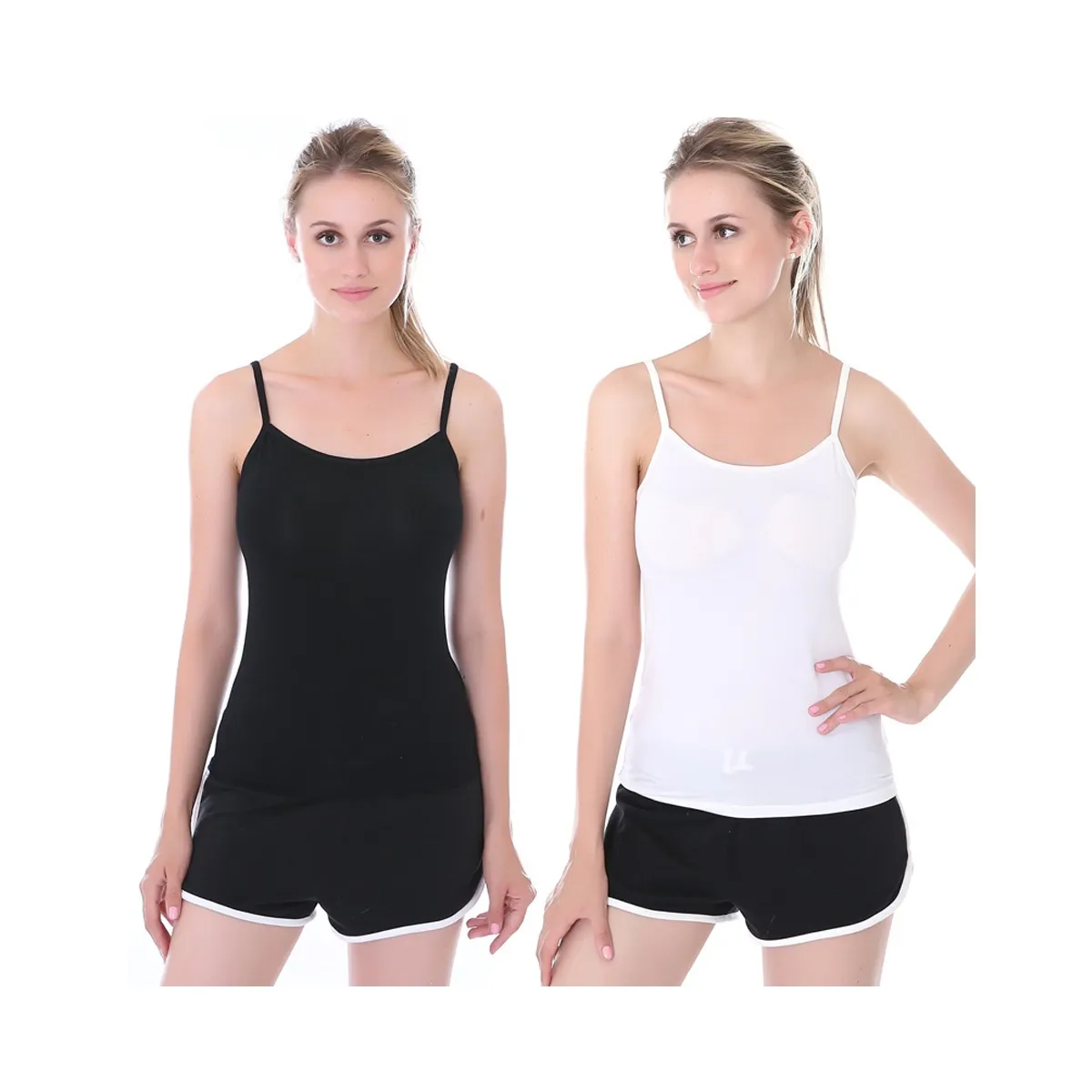 EVERSO - Pack 6 Camiseta De Pabilo Para Mujer