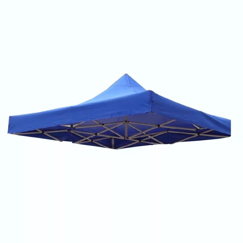 GENERICO - Lona AZUL Oxford 600D Engomada para Toldo Plegable 2×2 MT