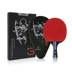 LOKI - Paleta De Ping Pong 3 Estrellas Mango Tradicional