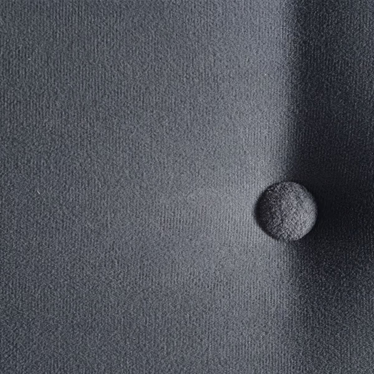 GENERICO - Respaldo Capitoné al piso FELPA GRIS OSCURO 2 PLAZAS