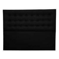 Respaldo Botone al piso FELPA NEGRA SUPER KING