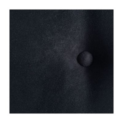 Imagen 2 del producto Respaldo Botone al piso FELPA NEGRA SUPER KING