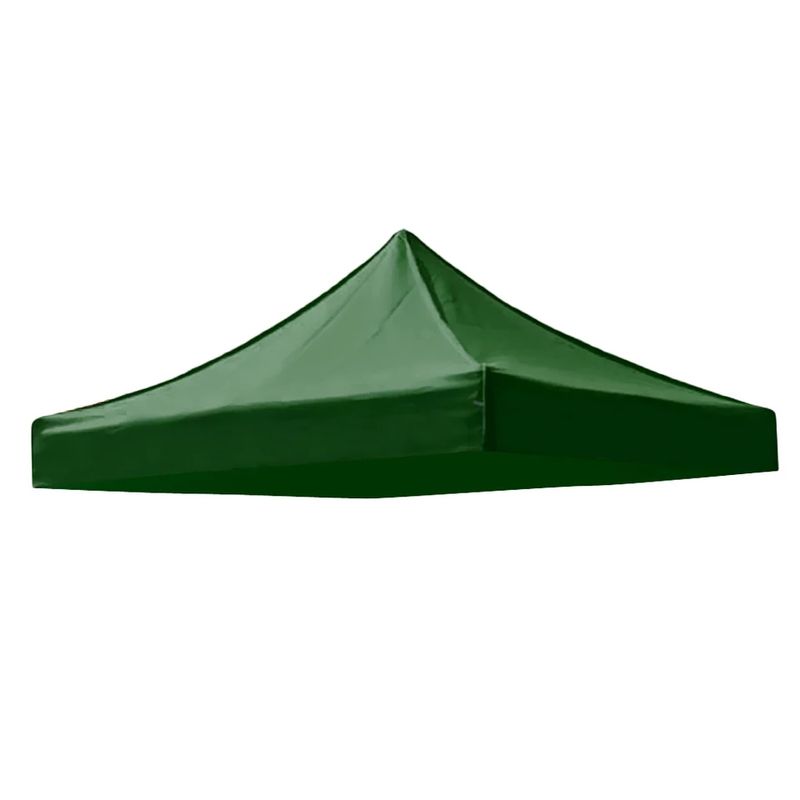 GENERICO - Lona  verde Oxford 600D Engomada para Toldo Plegable 2×2 MT