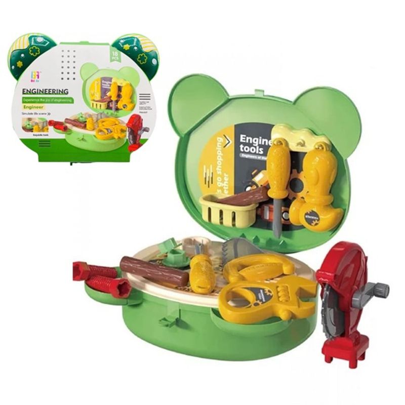GENERICO - Maleta set de construccion de juguete para niños…