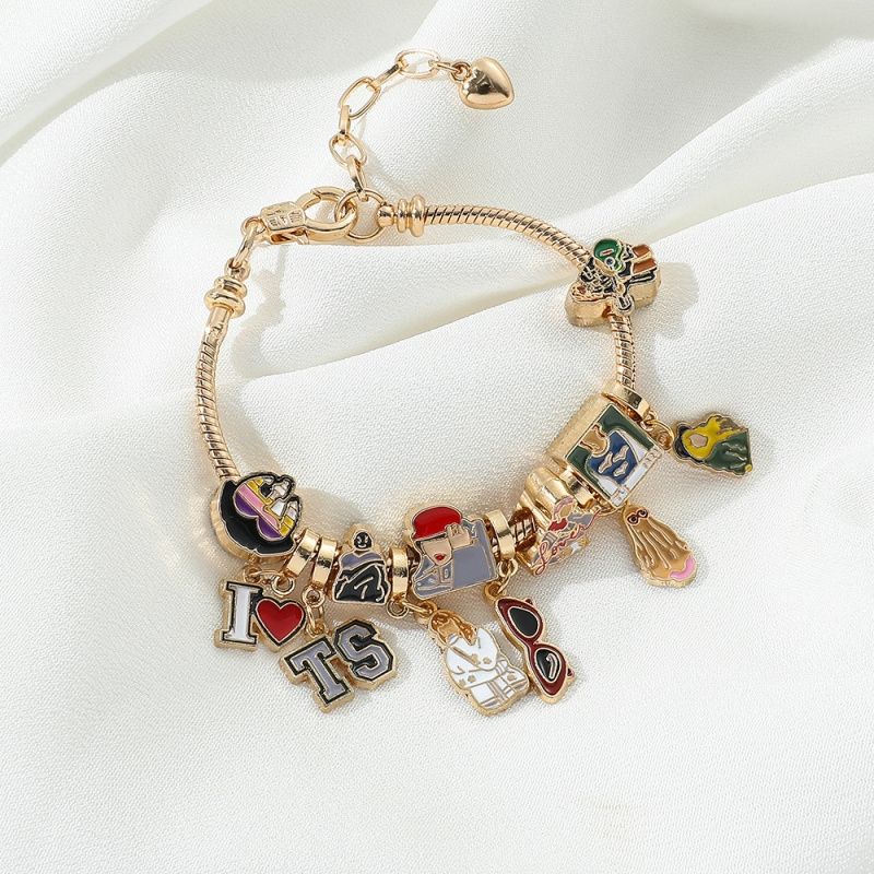 MOSS ROSE - Personalidad hip-hop Pulsera DIY Pulsera Taylor