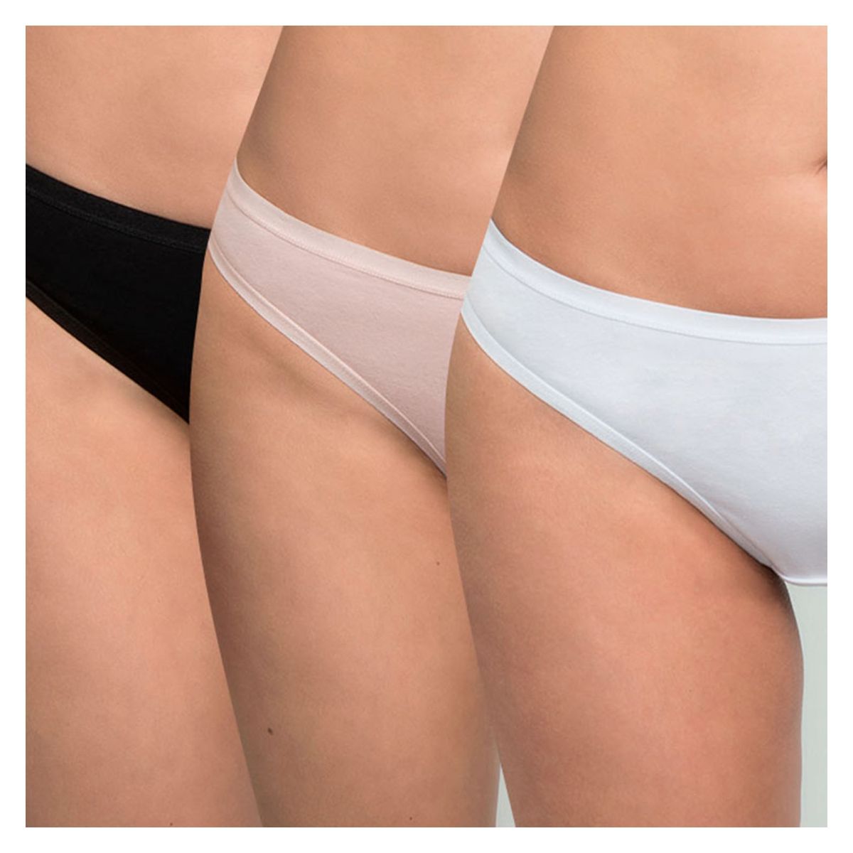 INTIME - Calzón Pack Colaless Mujer Intime