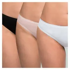 INTIME - Calzón Pack Colaless Mujer